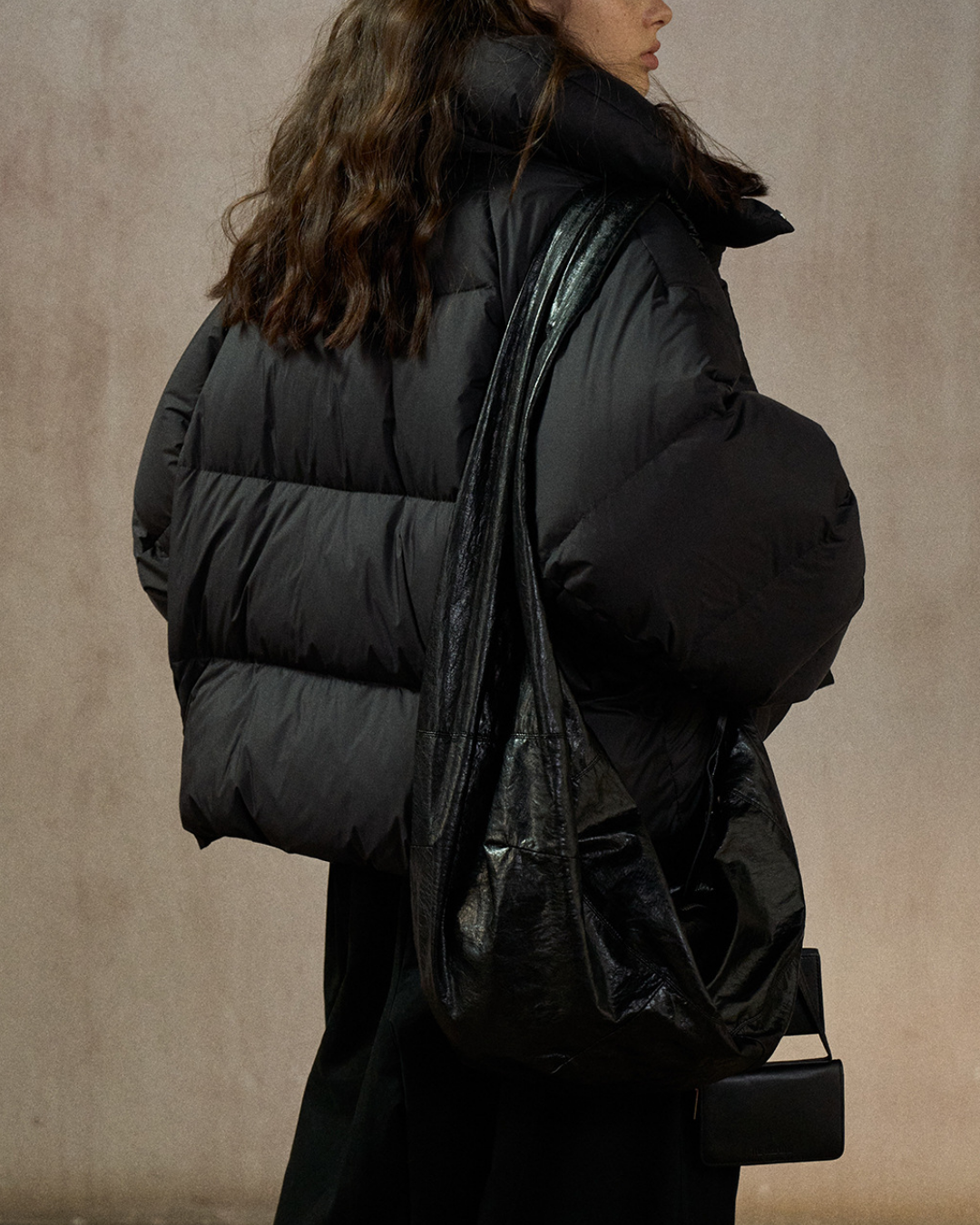 スタンドカラーショートダウンコート 10270