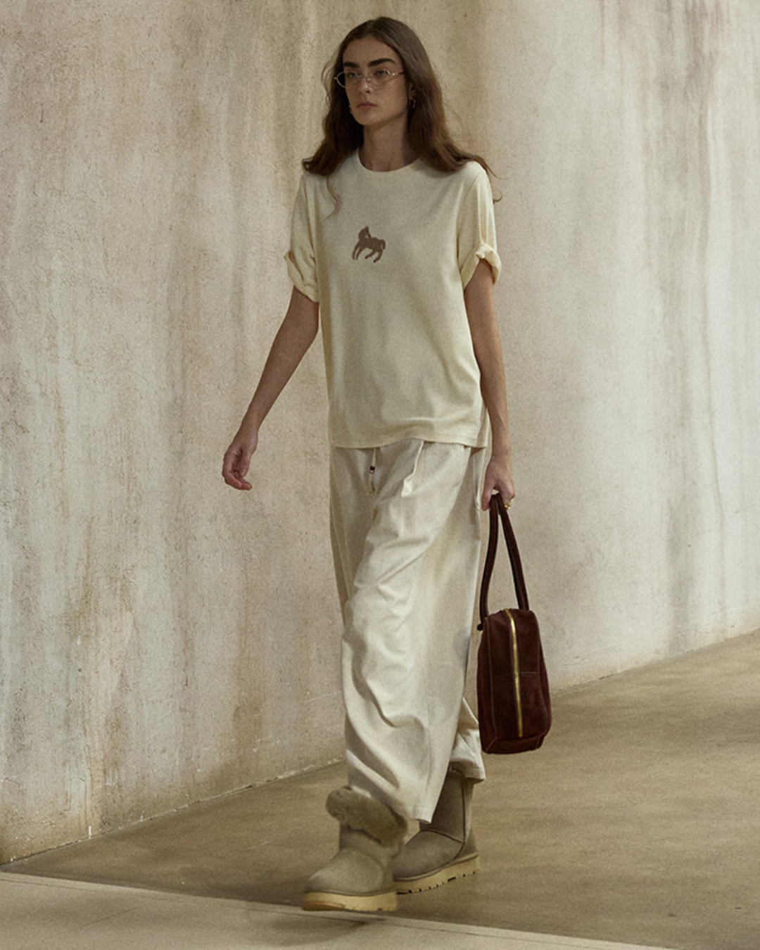 ウォームフェルトカットソー 10490