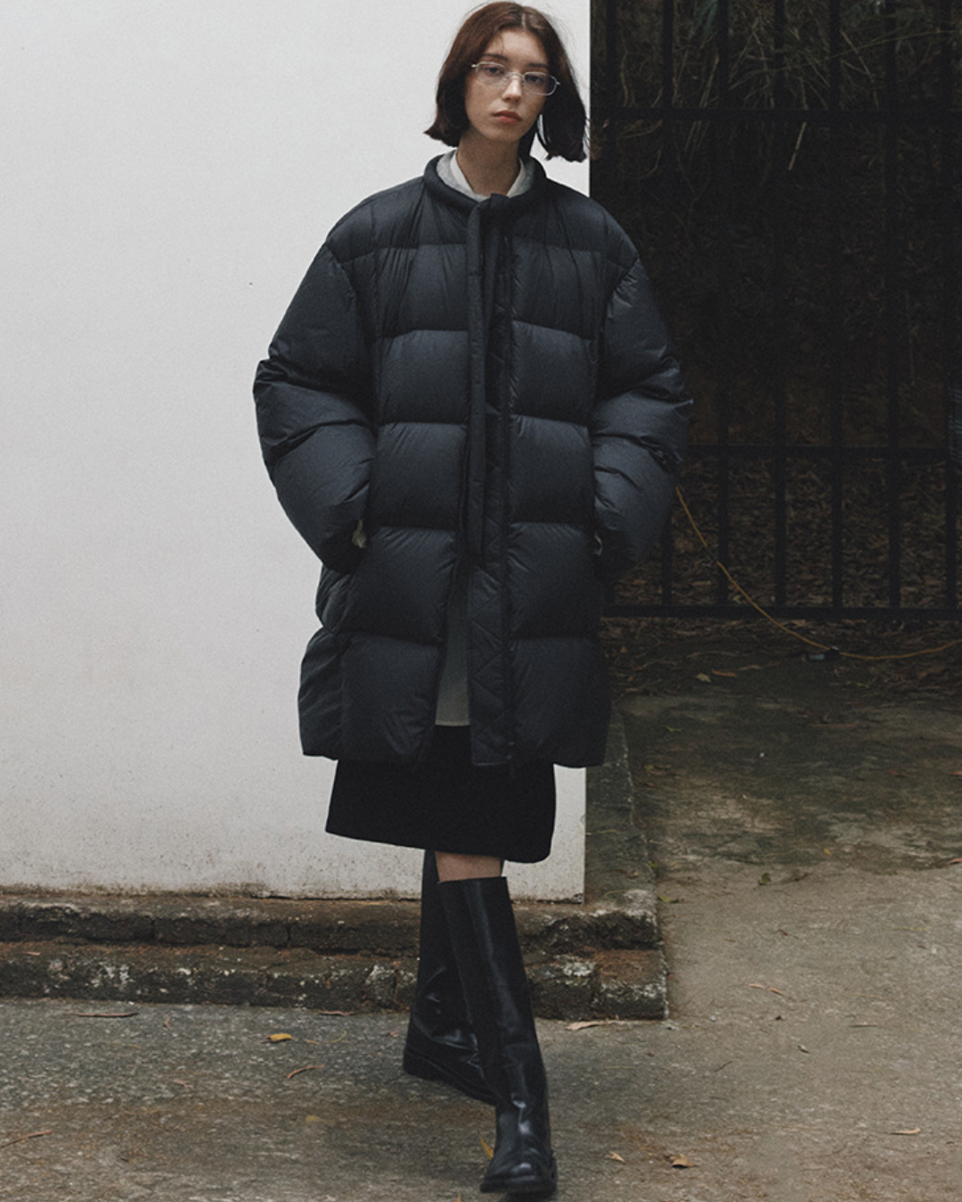 ストラップミドルジップコート 10390