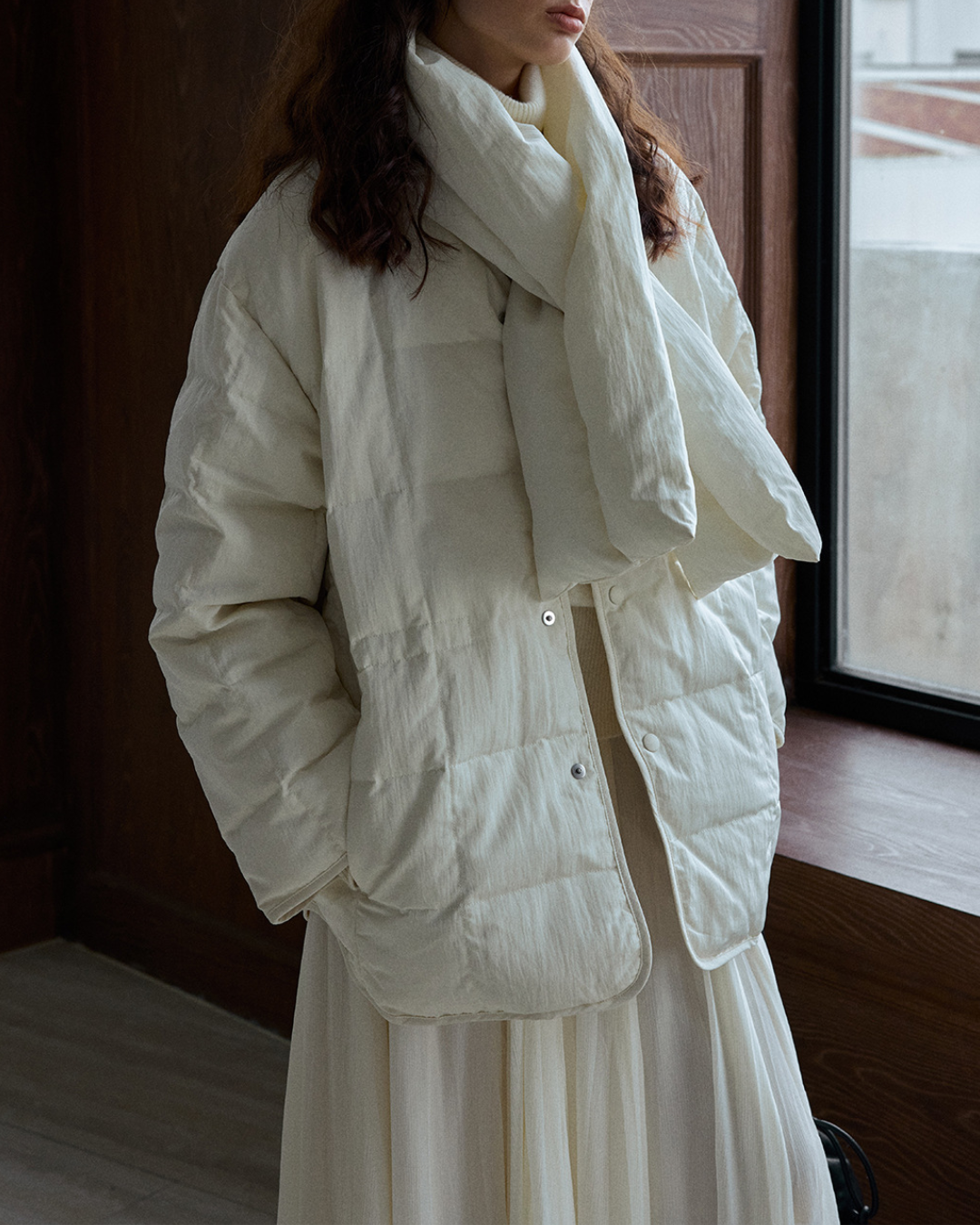 ツーピースミディダウンコート 10234