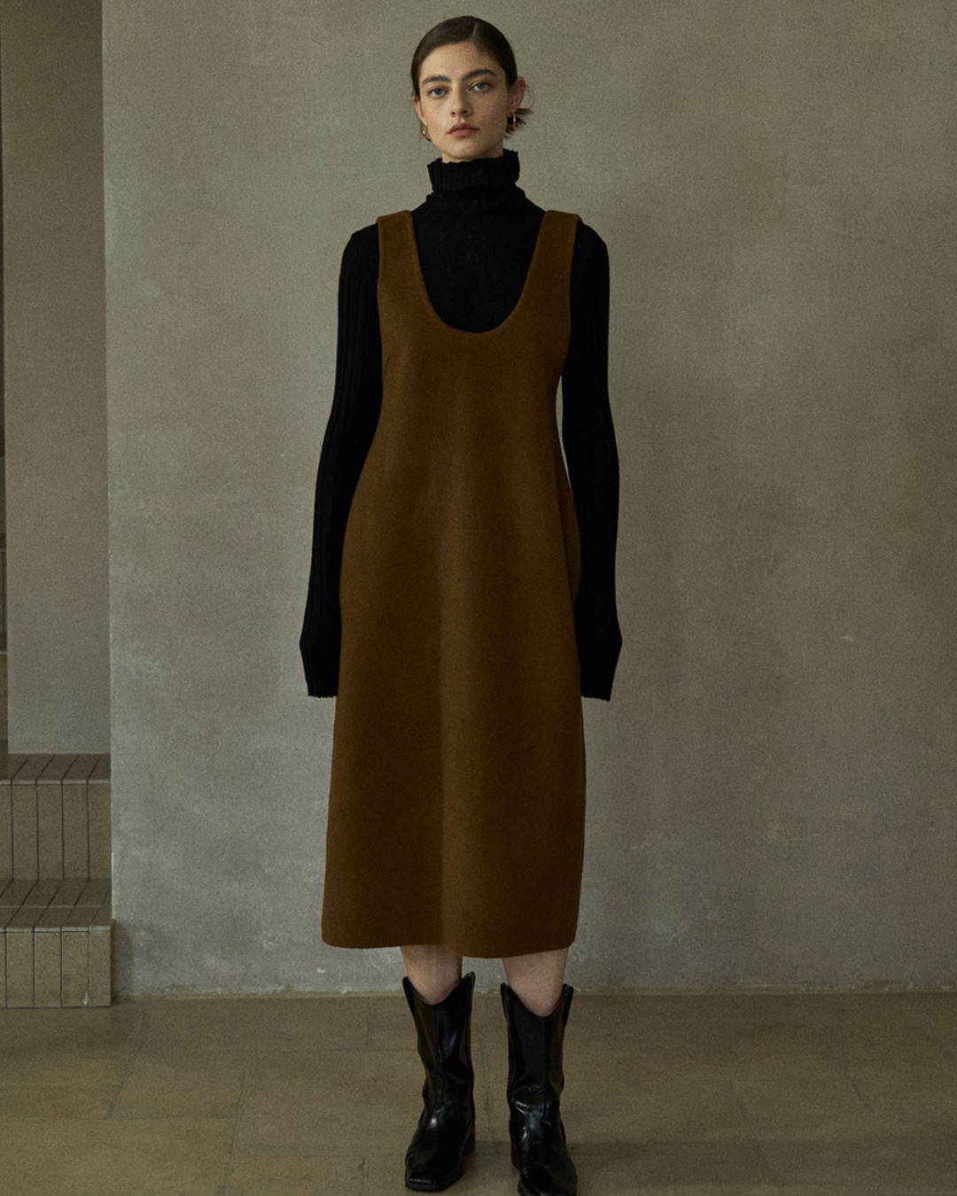 モノリスUNレイヤードワンピース 10414