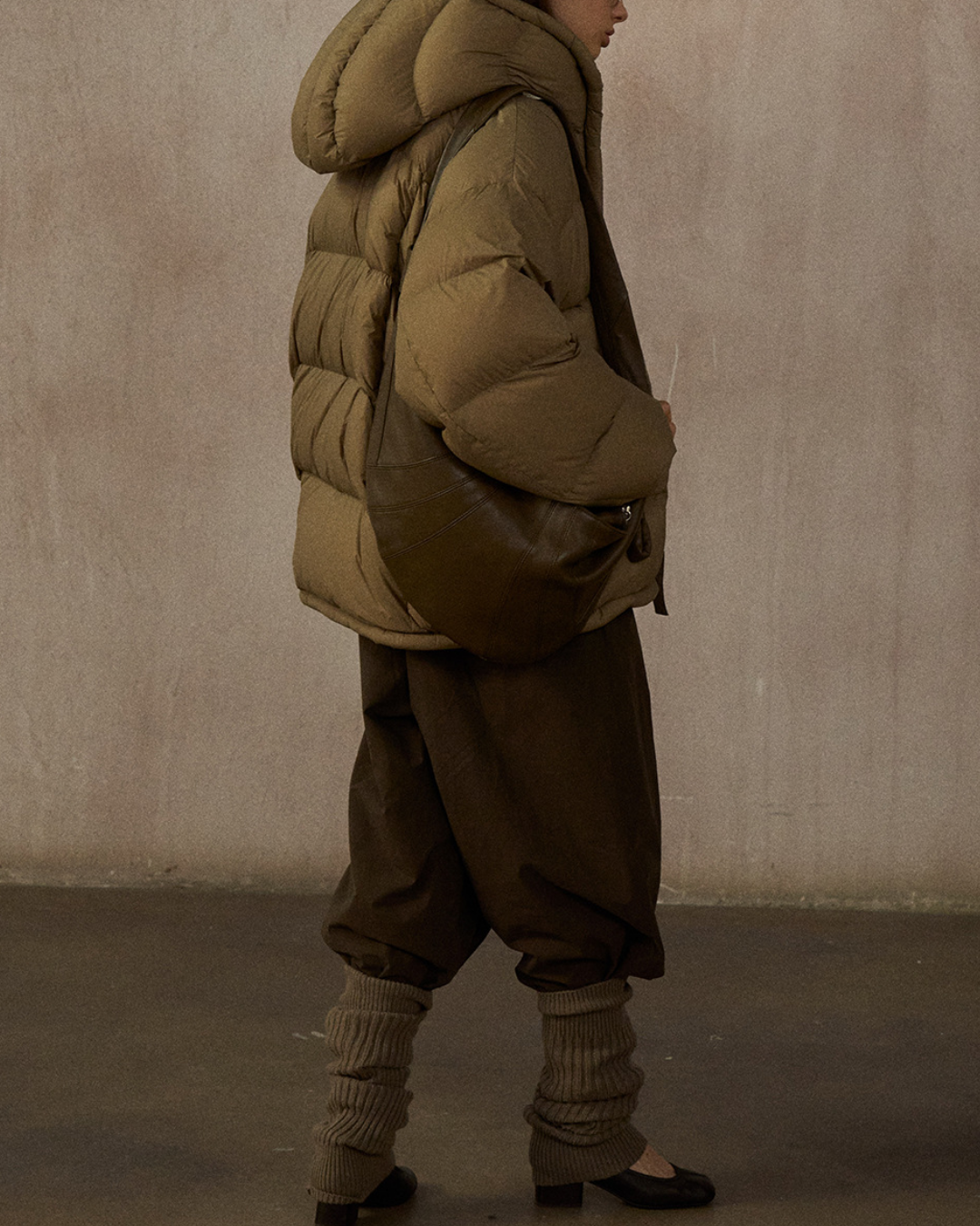 フーディーミディダウンコート 10280