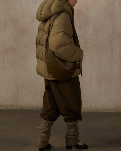 フーディーミディダウンコート 10280