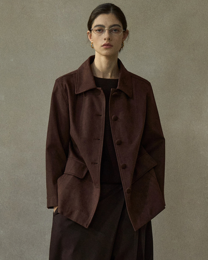 マットスキンスエードジャケット 10426