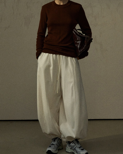 センターラインドロストカジュアルパンツ 10294