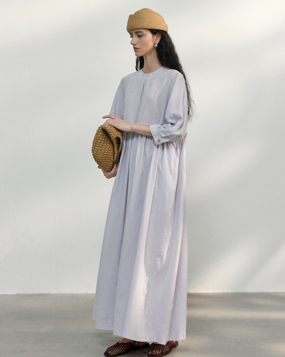 シルエットプラスロングワンピース 10476