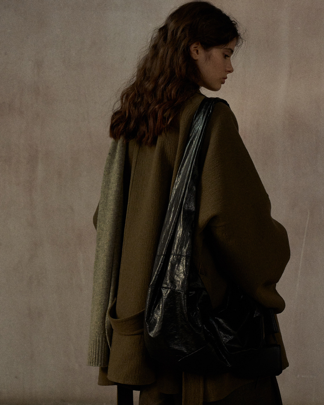 ローブスタイルストラップコート 10384