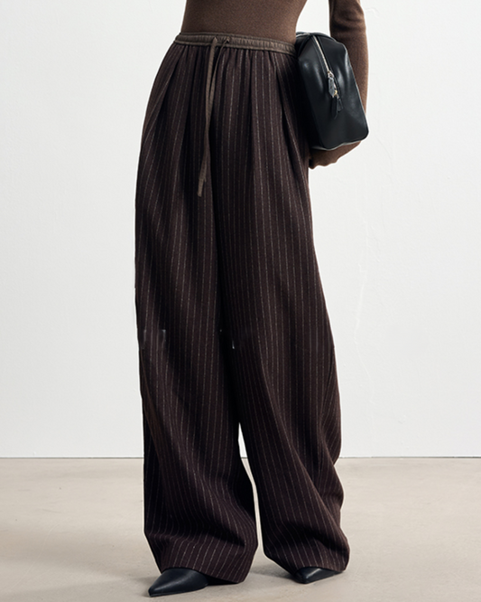 ドローストリングストライプパンツ 10337