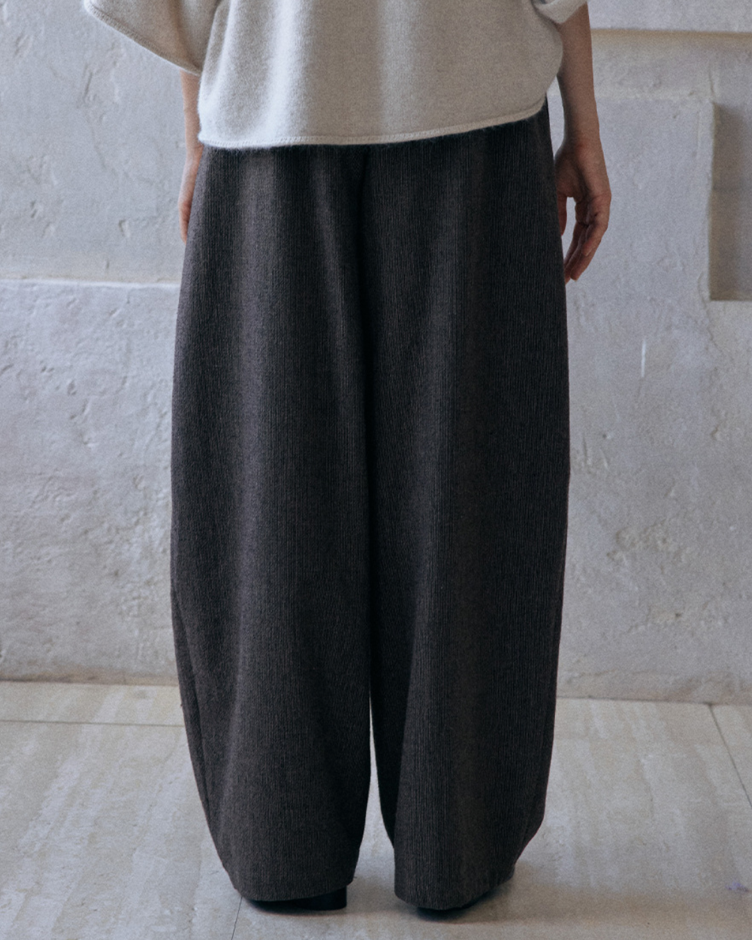 ハイウエストカーブシミターパンツ 10145