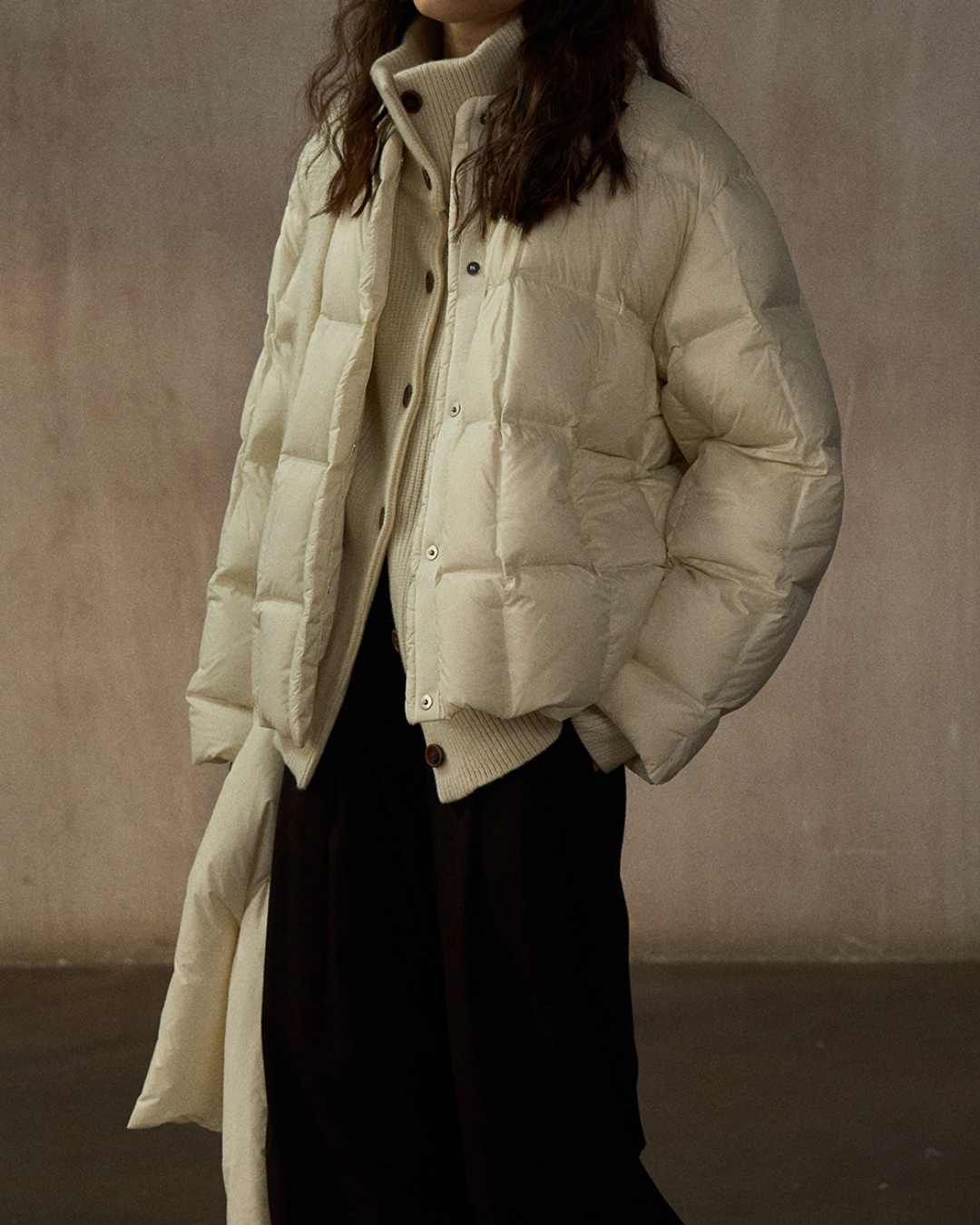 キルティングダウンショートコート 10240