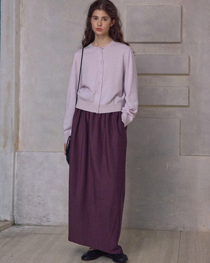 バックスリットカーブスカート 10156