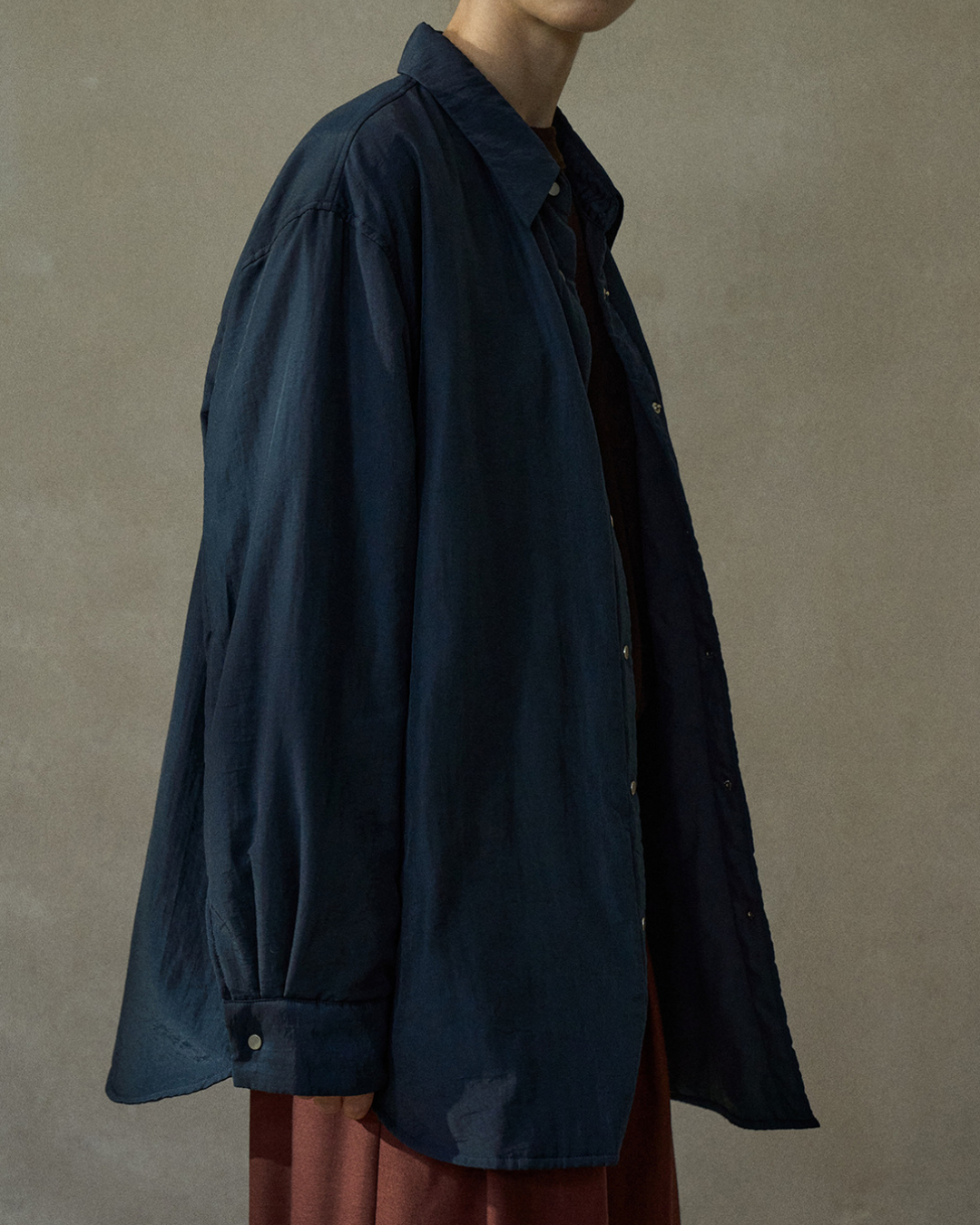 キルティングポケットオーバーシャツ 10202