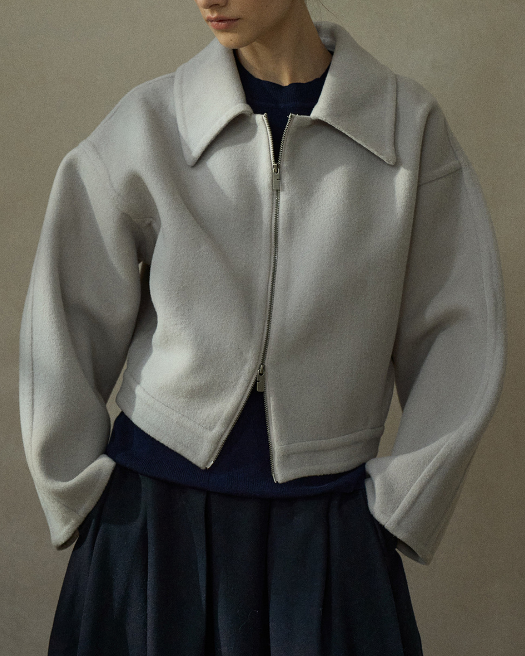 ダブルジッパージャケット 10204