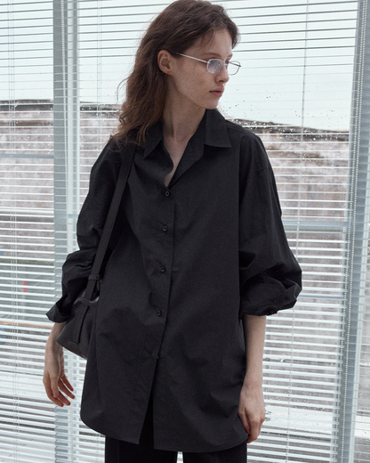 エッジカラーレスシャツ 10374