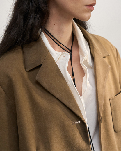 シャープラインスエードテーラード 10459