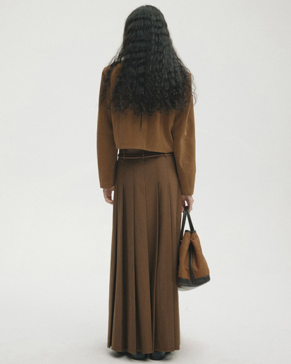 エフォートレススエードショートジャケット 10466