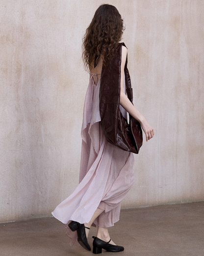 シアーレイヤードサスペンドワンピース 10518