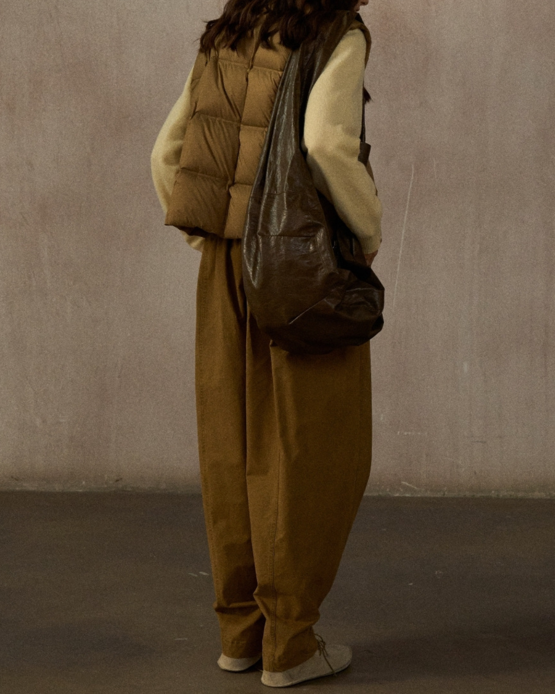 キルティングダウンショートベスト 10242