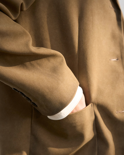 シャープラインスエードテーラード 10459