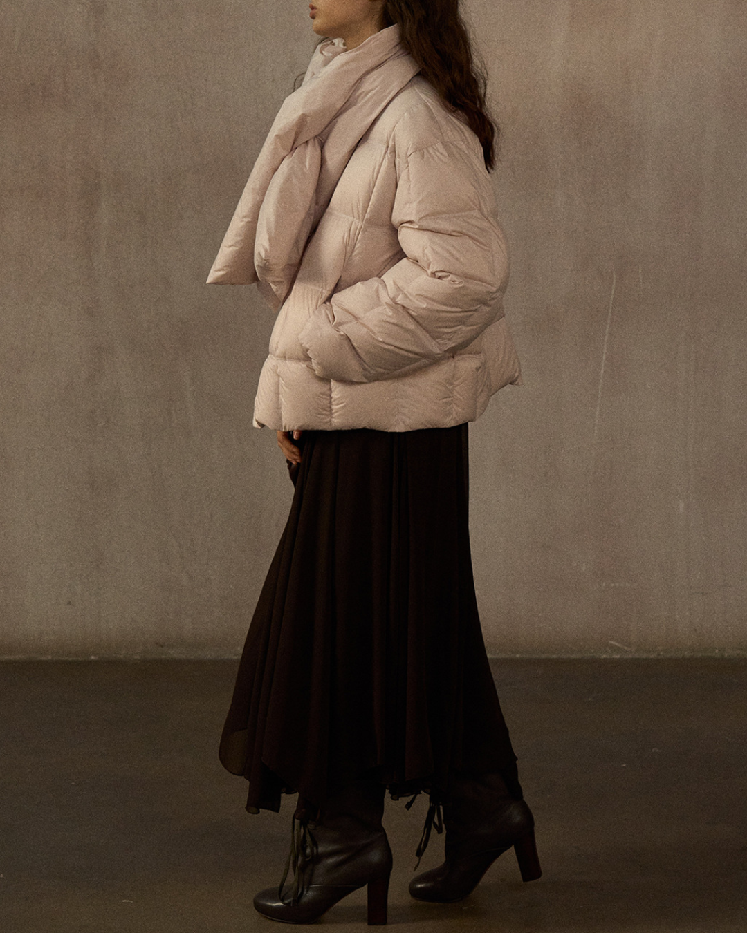 キルティングダウンショートコート 10240