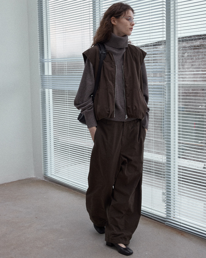 裏起毛シミターカジュアルパンツ 10179