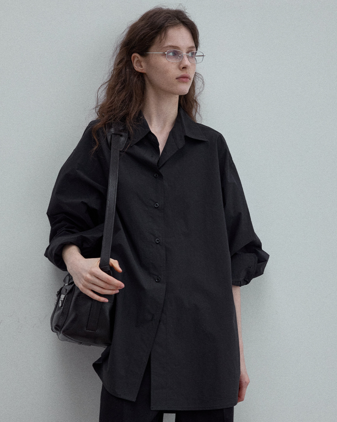 エッジカラーレスシャツ 10374