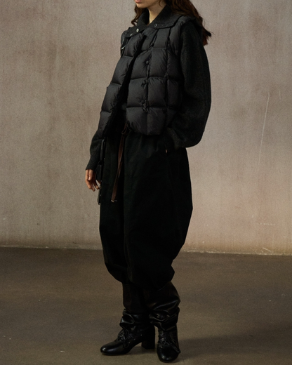 キルティングダウンショートベスト 10242