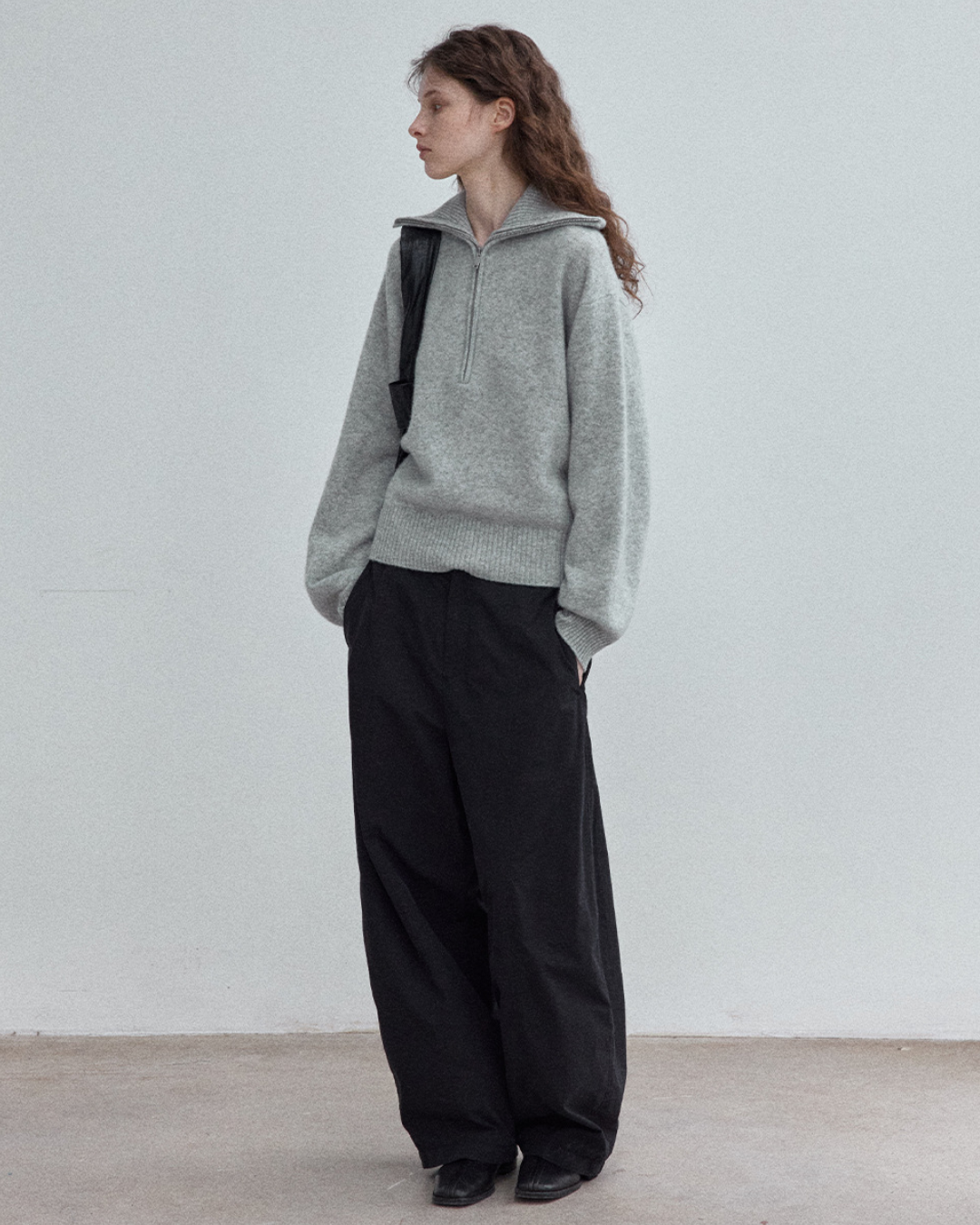 裏起毛シミターカジュアルパンツ 10179