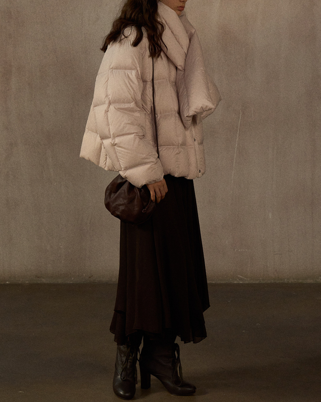 キルティングダウンショートコート 10240