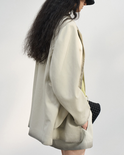 シャープラインスエードテーラード 10459