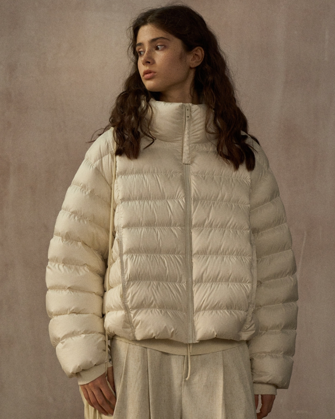 ショートキルティングダウンコート 10251