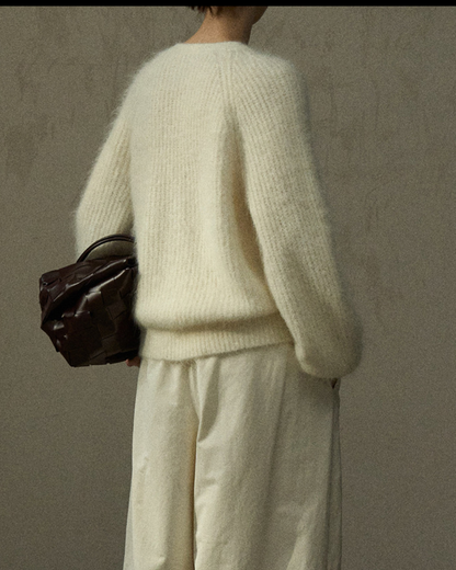 Vネックニットカーディガン 10264