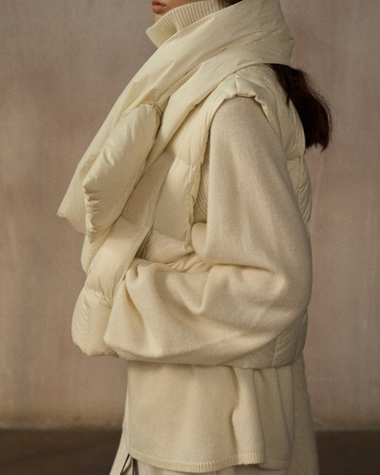 キルティングダウンショートベスト 10242