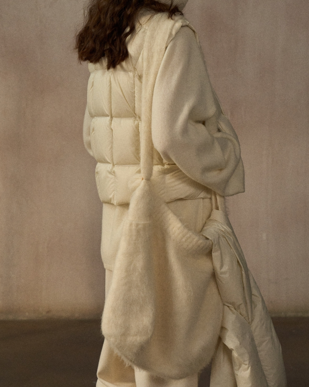 キルティングダウンショートベスト 10242