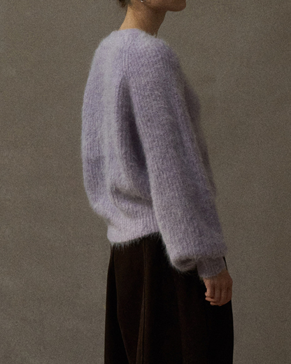 Vネックニットカーディガン 10264