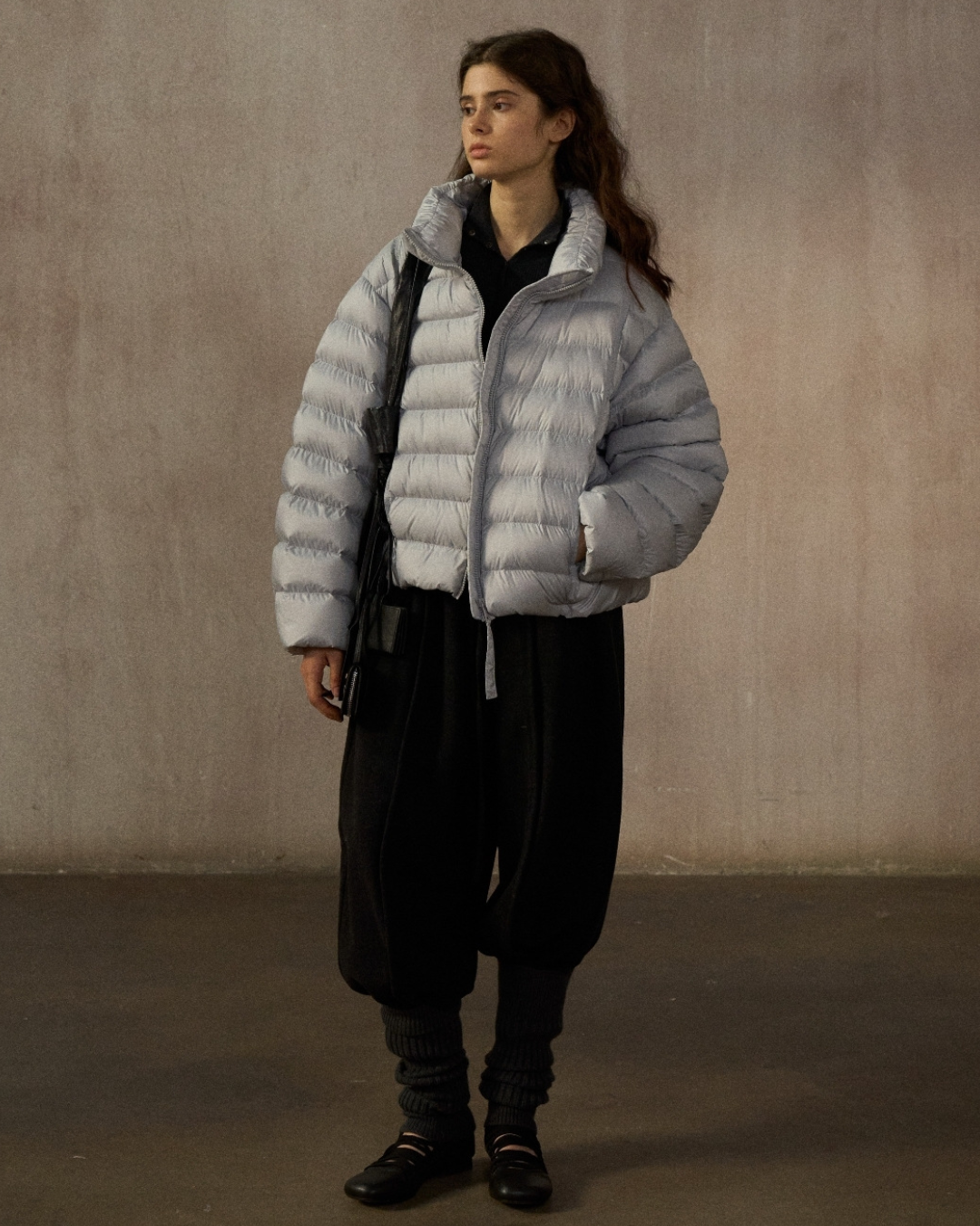 ショートキルティングダウンコート 10251