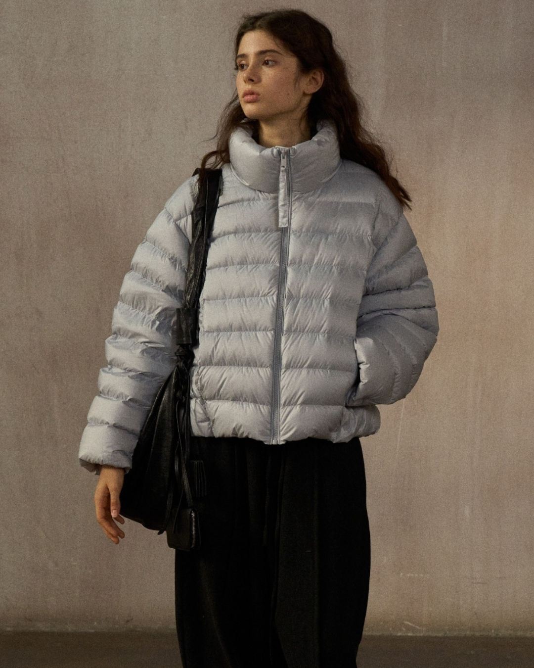 ショートキルティングダウンコート 10251