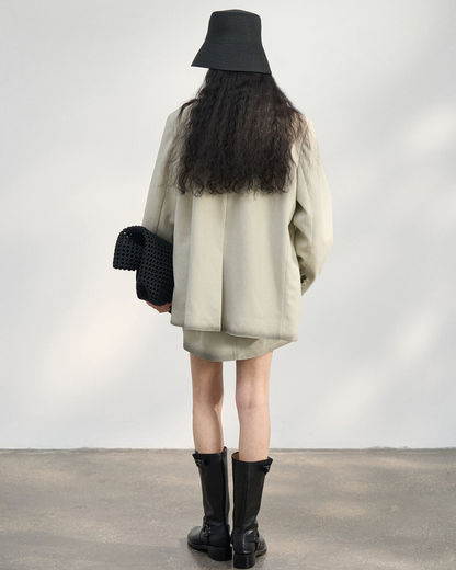 シャープラインスエードテーラード 10459