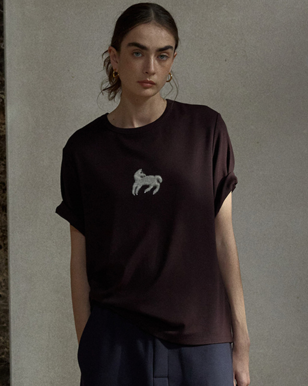 ウォームフェルトカットソー 10490