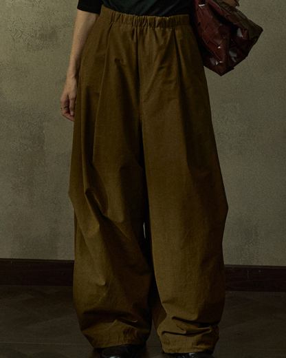 ウエストゴムルーズカジュアルパンツ 10255