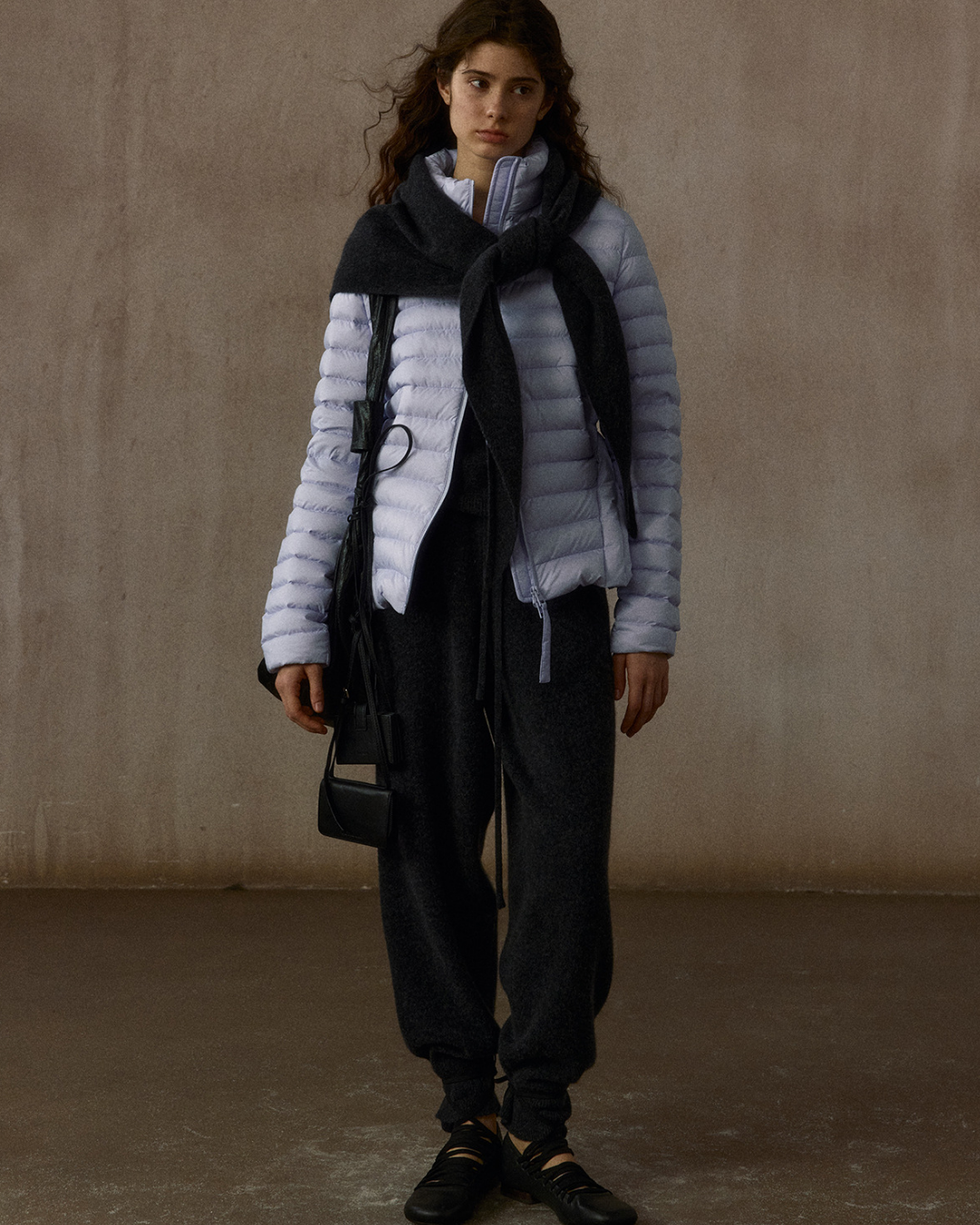 フーディーニットマフラー 10307