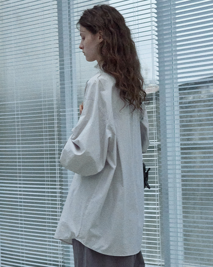 エッジカラーレスシャツ 10374