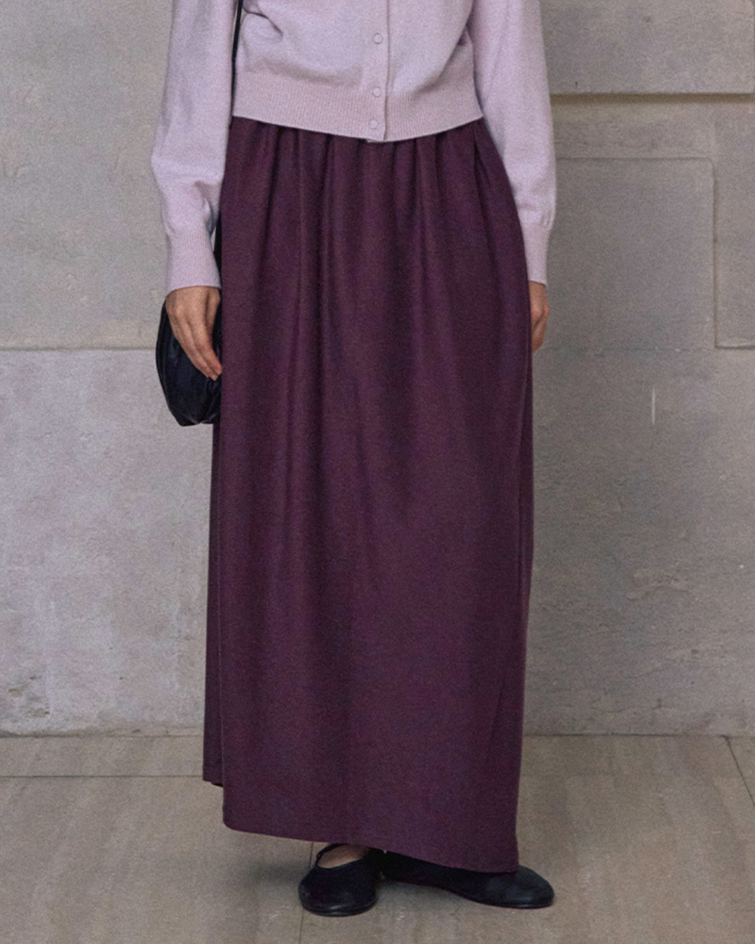 バックスリットカーブスカート 10156