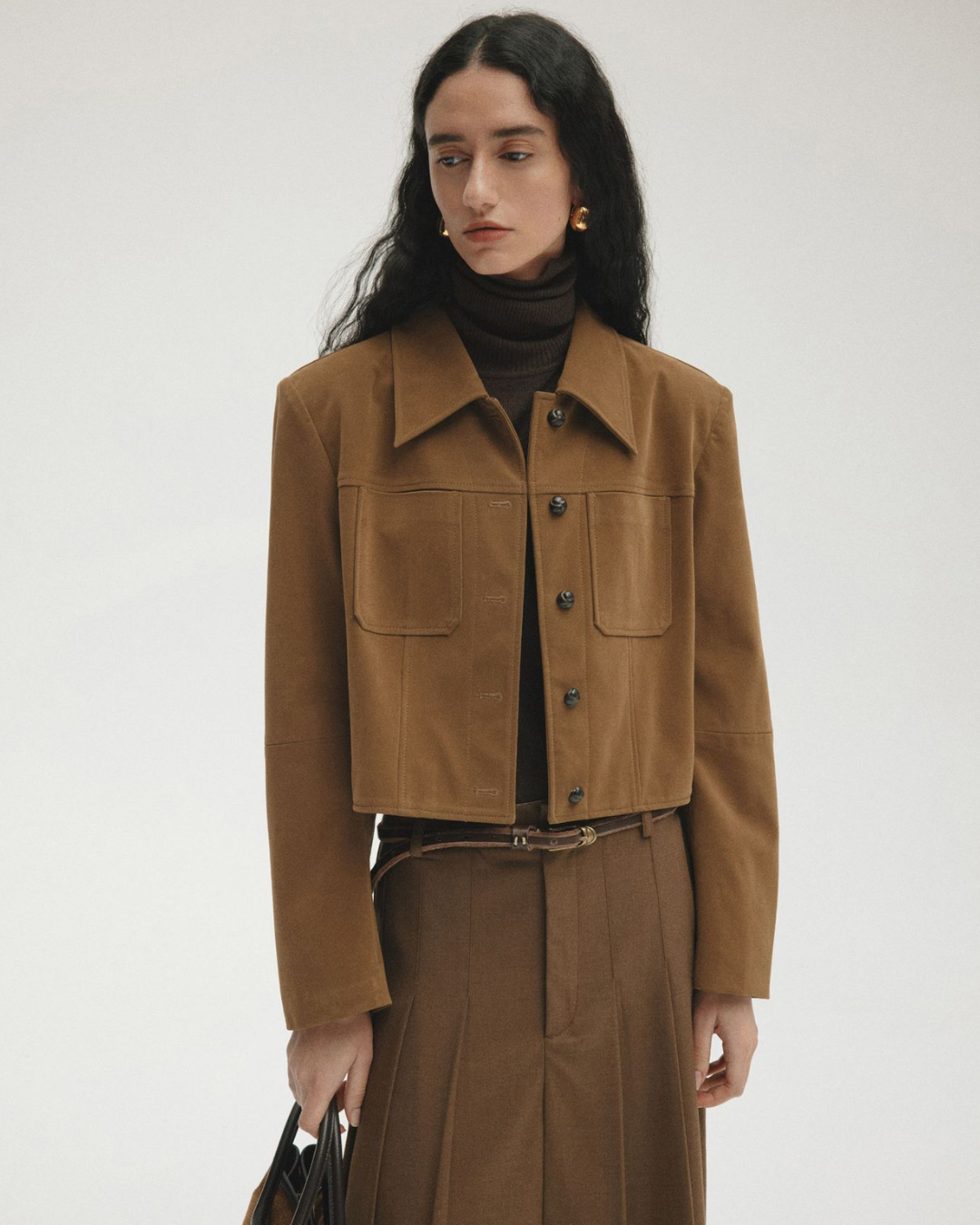 エフォートレススエードショートジャケット 10466