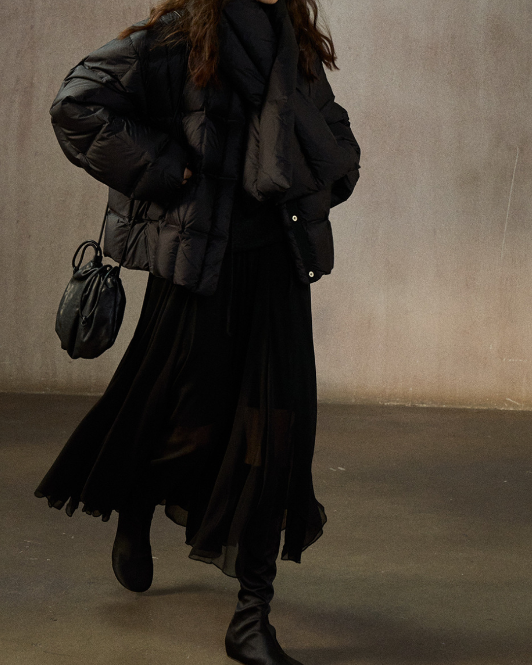 キルティングダウンショートコート 10240