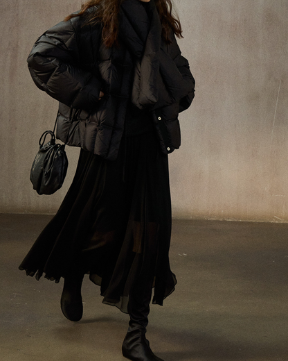 キルティングダウンショートコート 10240