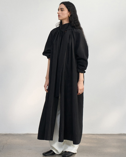 サイレントスカーフロングワンピース 10429