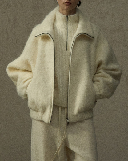 スタンドカラージッパージャケット 10263