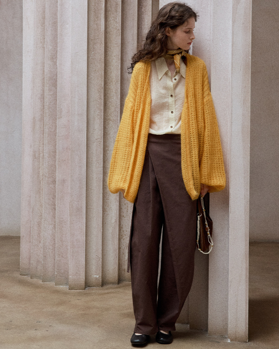 ワッシャーラインノワールシャツ 10343