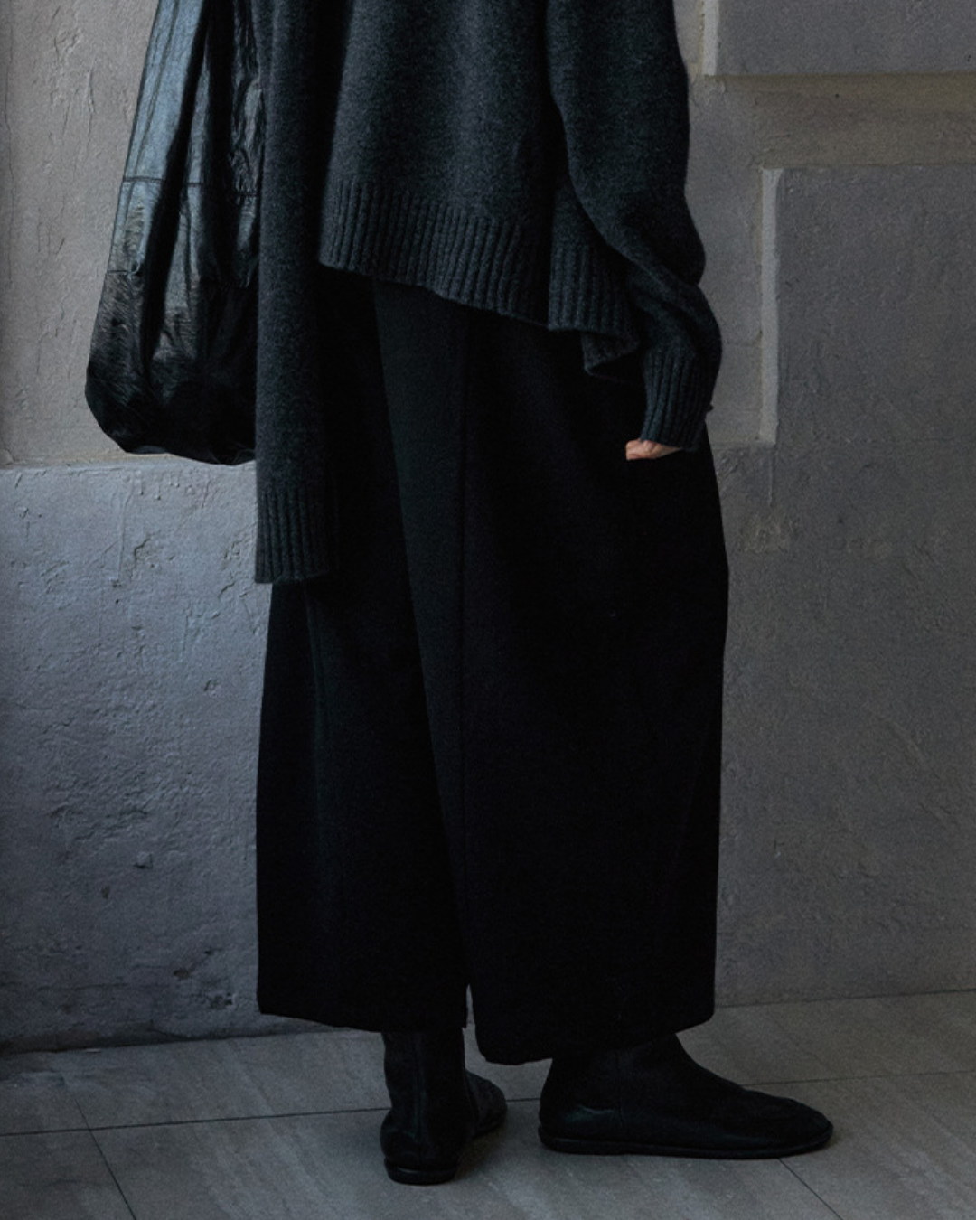 クロップドカーブパンツ 10159